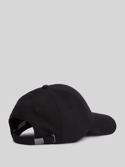 Tommy Hilfiger Cap aus Woll-Mix Modell '6 PANEL MELTON CAP' BLACK 3