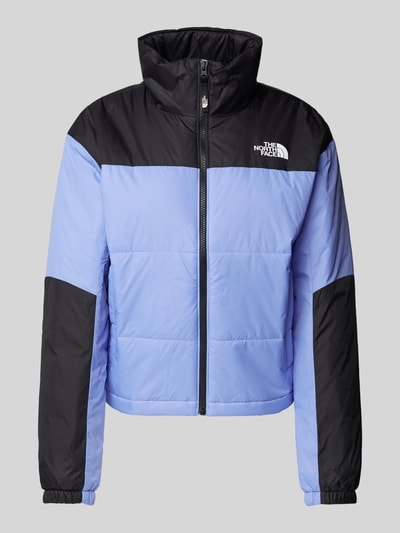 The North Face Gewatteerd jack met labelprint, model 'GOSEI' Rookblauw - 2