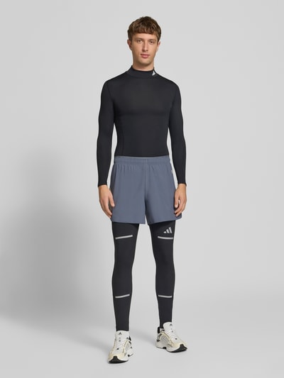 adidas Training Sport-Langarmshirt mit Mock-Neck Black 1