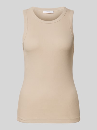 OPUS Tanktop in Ripp-Optik Modell 'Ilesso/Dailies' Camel 2