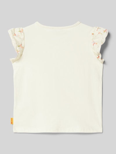 Steiff T-Shirt mit Volants Offwhite 3