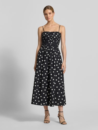 Forever New Midikleid mit Polka Dots Modell 'Eviana' Black 4