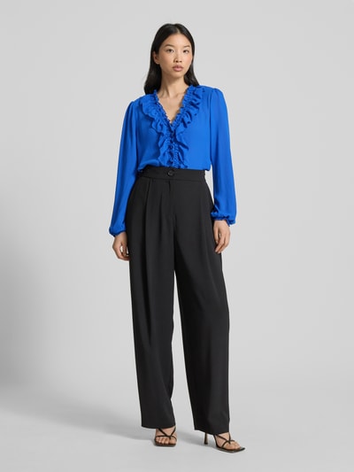 Marc Cain Bluzka z wolantami Królewski niebieski 1