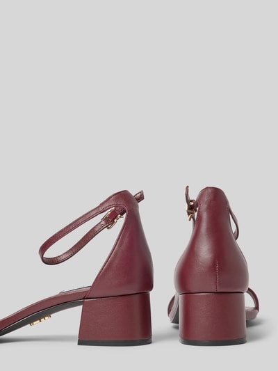 Steve Madden Sandaletten mit Dornschließe Modell 'GENA' Bordeaux 2