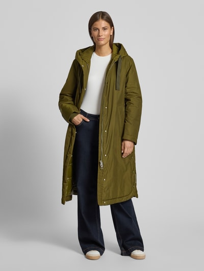Marc O'Polo Płaszcz parka o kroju regular fit z kapturem Khaki 1