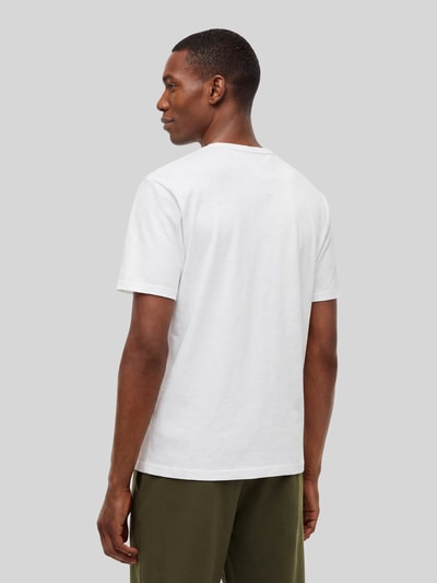 Tommy Hilfiger regular fit T-shirt van puur katoen Wit - 5