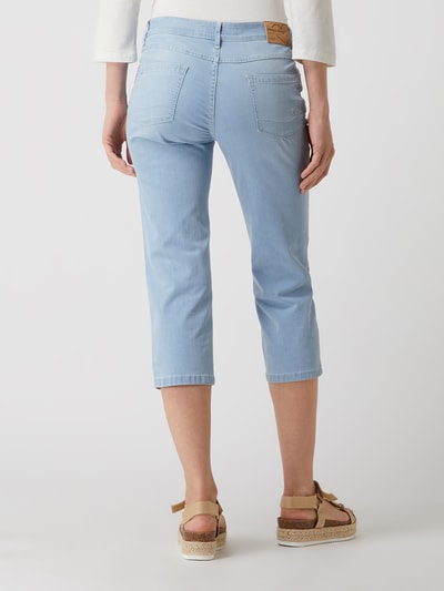 Zerres Slim fit capri-jeans met stretch, model 'Cora'  Lichtblauw - 5