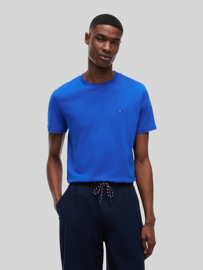 Tommy Jeans T-shirty o kroju slim fit z czystej bawełny w zestawie 2 szt. Królewski niebieski 4
