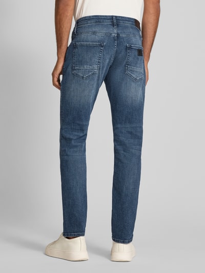 Antony Morato Comfort tapered fit jeans in 5-pocketmodel Jeansblauw - 5