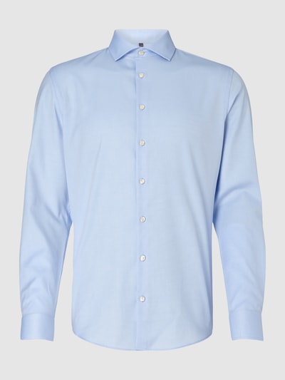 Jake*s Slim Fit Business-Hemd aus Twill Hellblau 2