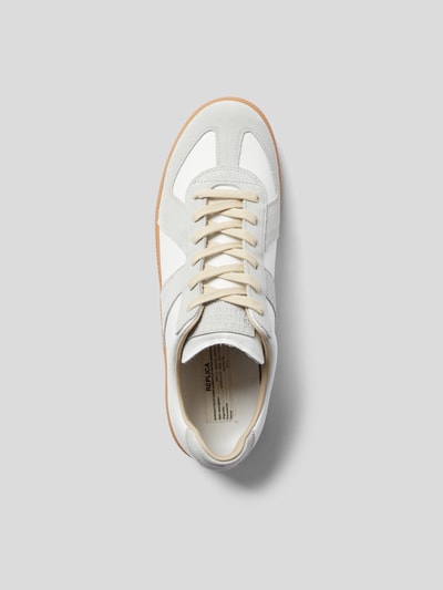 Maison Margiela Sneaker mit Kontrastbesatz (offwhite) online kaufen 