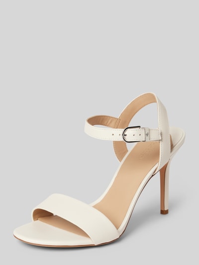 Lauren Ralph Lauren Sandalen met bevestigingsriempjes, model 'GWEN' Offwhite - 1