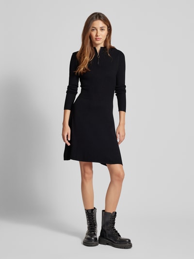 Only Strickkleid mit Turtleneck Modell 'DEE HAZEL' Black 1