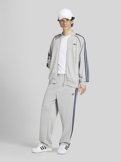 adidas Originals Loose Fit Sweathose aus Baumwoll-Mix  Hellgrau 1