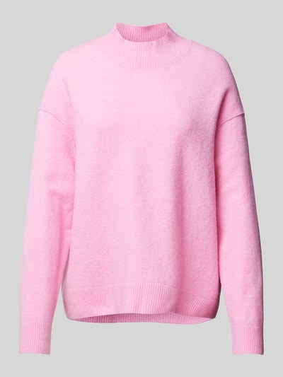 Marc O'Polo Denim Strickpullover mit Stehkragen Rosa 2