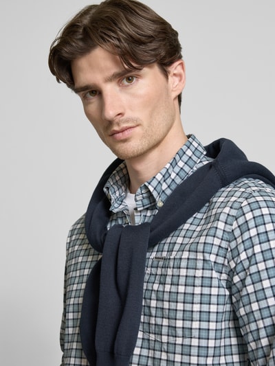 Barbour Vrijetijdsoverhemd met knoopsluiting Bleu - 3