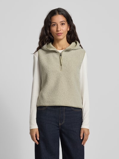 OPUS Sweatshirt met capuchon, model 'Akapu' Rietgroen - 4