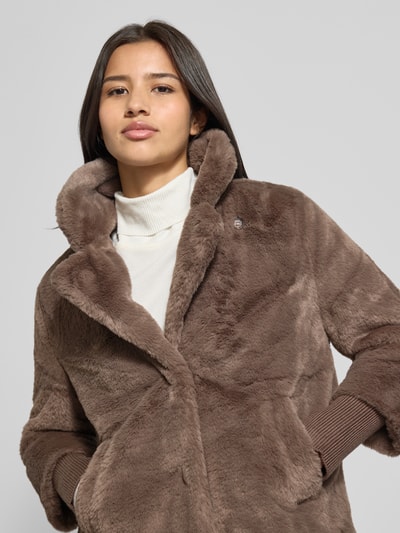 Betty Barclay Jack van imitatiebont Taupe - 3