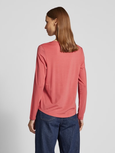 s.Oliver RED LABEL Langarmshirt mit Rundhalsausschnitt aus weicher Viskose Rose 5