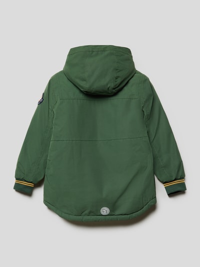 Killtec Steppjacke mit Label-Patch Olivgrün 3