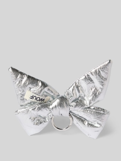 WOUF Charm in Schleifen-Optik Modell 'Silver' Silber 2