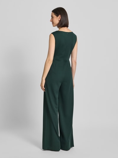 Vera Mont Jumpsuit mit V-Ausschnitt Dunkelgruen 5