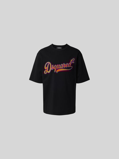 Dsquared2 T-Shirt mit Label-Detail Black 2