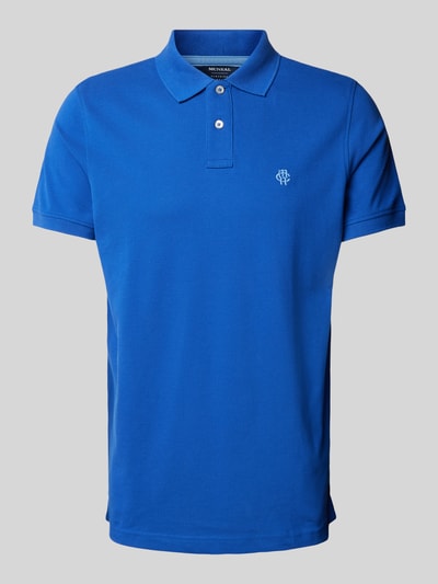 MCNEAL Poloshirt met labelstitching  Koningsblauw - 2