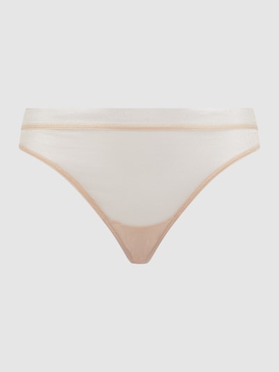 DKNY String met glittereffect Beige - 2