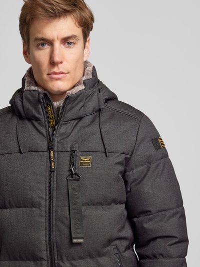 PME Legend Steppjacke mit Stehkragen Modell 'YETCARFE' Anthrazit 3