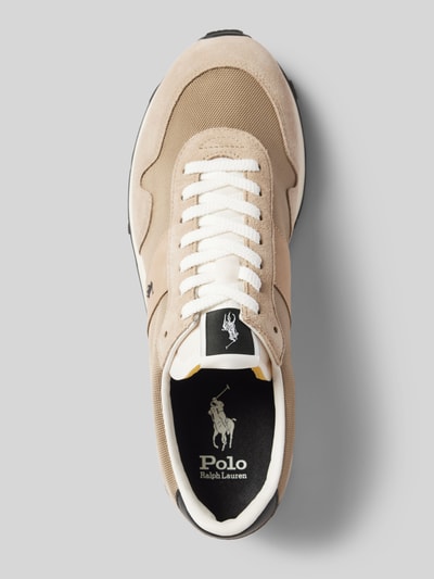 Polo Ralph Lauren Sneaker mit Logo-Stitching Modell 'TRAIL125' Beige 3