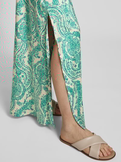 B.Young Maxikleid mit V-Ausschnitt Modell 'Farinela' Lind 3