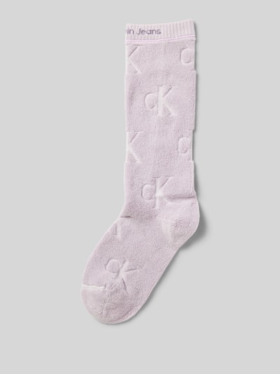 Calvin Klein Jeans Socken mit Label-Details Lila 1