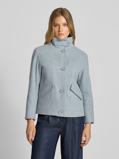 Cinque Kurtka o kroju regular fit z mieszanki wełny model ‘Astoria’ Jasnoszary 4