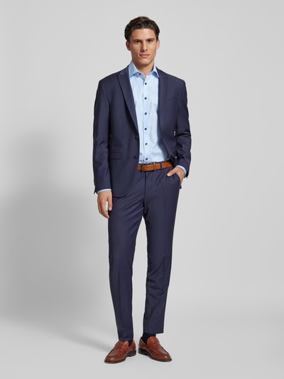 OLYMP Level Five Slim Fit Business-Hemd mit Kentkragen Modell 'New York' Bleu 1