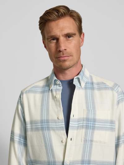 Drykorn Slim Fit Freizeithemd mit Button-Down-Kragen Modell 'LIET' Blau 3