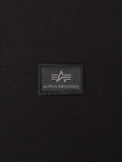 Alpha Industries Sweatshirt mit Ärmeltasche Black 5