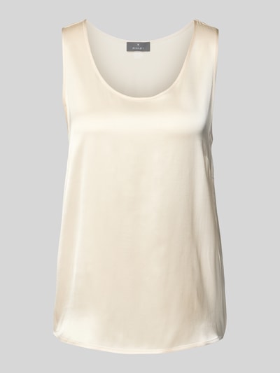 monari Regular Fit Blusentop mit Rundhalsausschnitt Sand 2