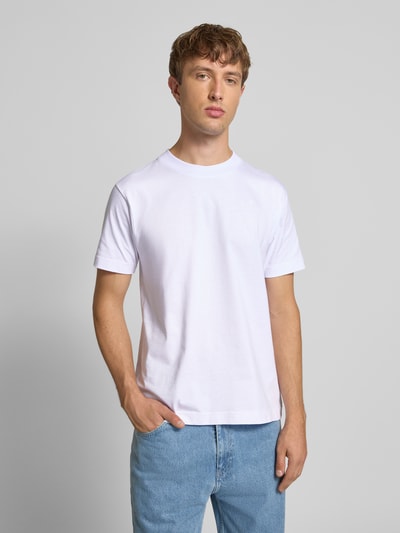 Ellesse T-Shirt mit Label-Stitching und Rundhalsausschnitt Weiss 4