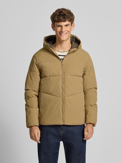 Jack & Jones Steppjacke mit Kapuze Beige 4