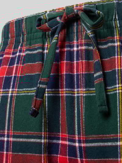 Christian Berg Men Regular fit pyjamabroek met elastische band Donkerblauw - 2