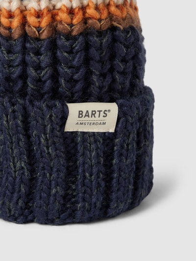 Barts Muts met streepmotief, model 'Reggey' Blauw - 2