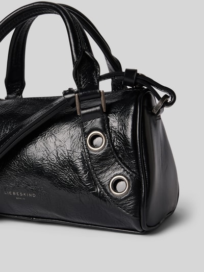 LIEBESKIND BERLIN Handtas met logodetail, model 'NIKA' Zwart - 3
