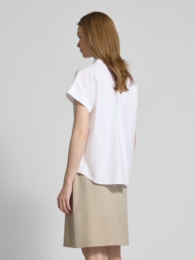 Luisa Cerano Regular Fit Hemdbluse mit Kappärmeln Weiss 5
