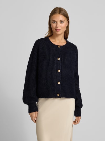 Christian Berg Woman Selection Regular fit jack met ronde hals Marineblauw - 4