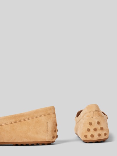 Lauren Ralph Lauren Mokassins mit Label-Applikation Modell 'BARNSBURY-FLATS-DRIVER' Sand 2