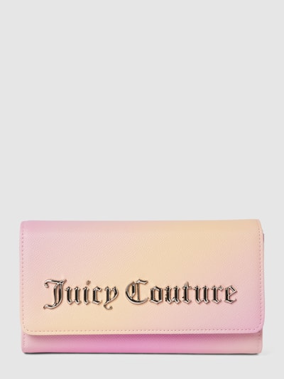 Juicy Couture Kopertówka z imitacji skóry Mocnoróżowy 2