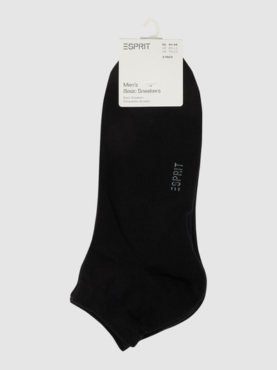 Esprit Sneakersocken mit Stretch-Anteil im 5er-Pack Black 2