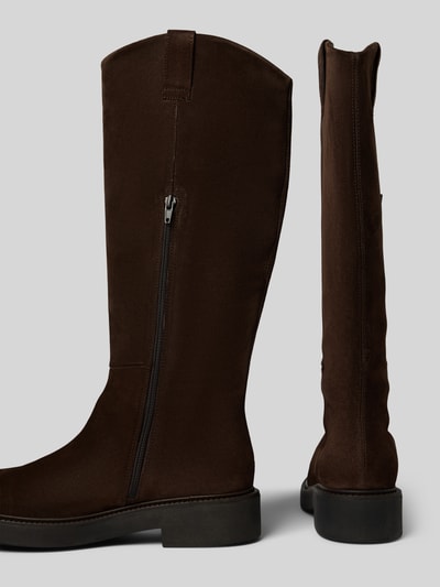 Marc O'Polo Stiefel aus echtem Rindsvelours Dunkelbraun 2