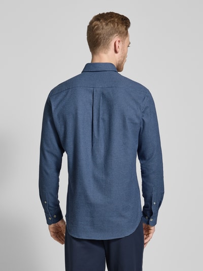 Fynch-Hatton Regular Fit Flanellhemd mit Button-Down-Kragen Hellblau 5